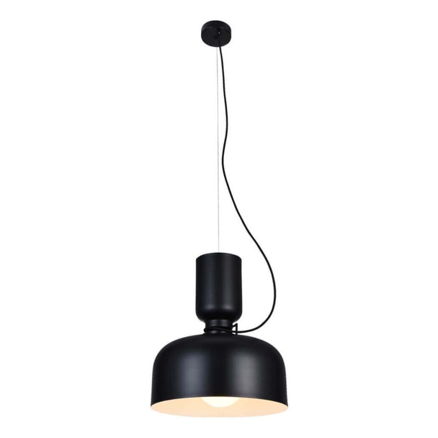Żyrandol na lince ABEL 2xE27/11W/230V śr. 28 cm czarny