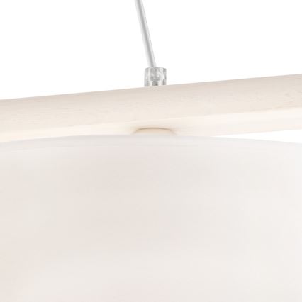 Żyrandol na lince AIDA 2xE27/60W/230V dąb