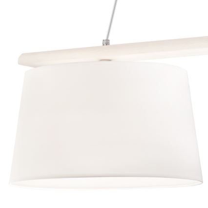 Żyrandol na lince AIDA 2xE27/60W/230V dąb