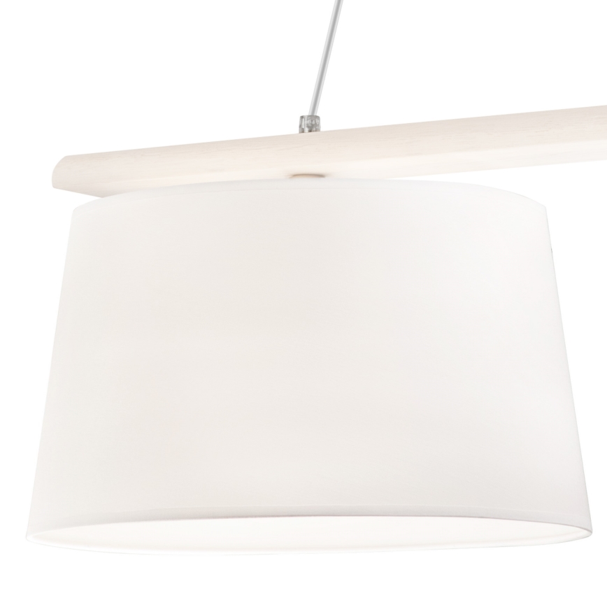 Żyrandol na lince AIDA 2xE27/60W/230V dąb