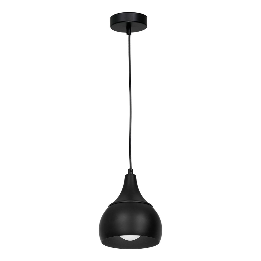 Żyrandol na lince AKTAN 1xE27/60W/230V czarny