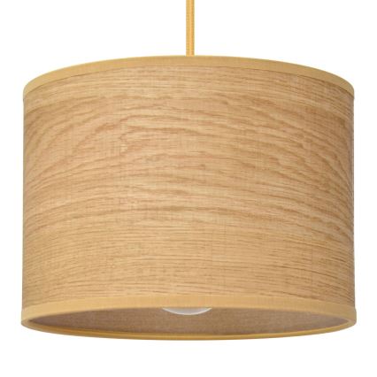 Żyrandol na lince ALBA 1xE27/15W/230V śr. 20 cm brązowy