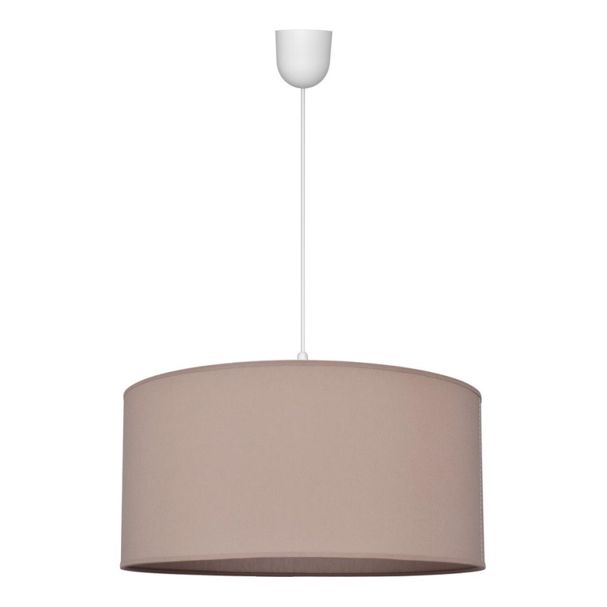 Żyrandol na lince ALBA 1xE27/15W/230V śr. 40 cm beżowy