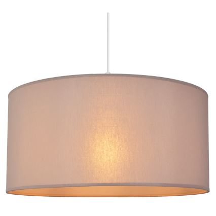 Żyrandol na lince ALBA 1xE27/15W/230V śr. 40 cm beżowy