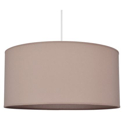 Żyrandol na lince ALBA 1xE27/15W/230V śr. 40 cm beżowy