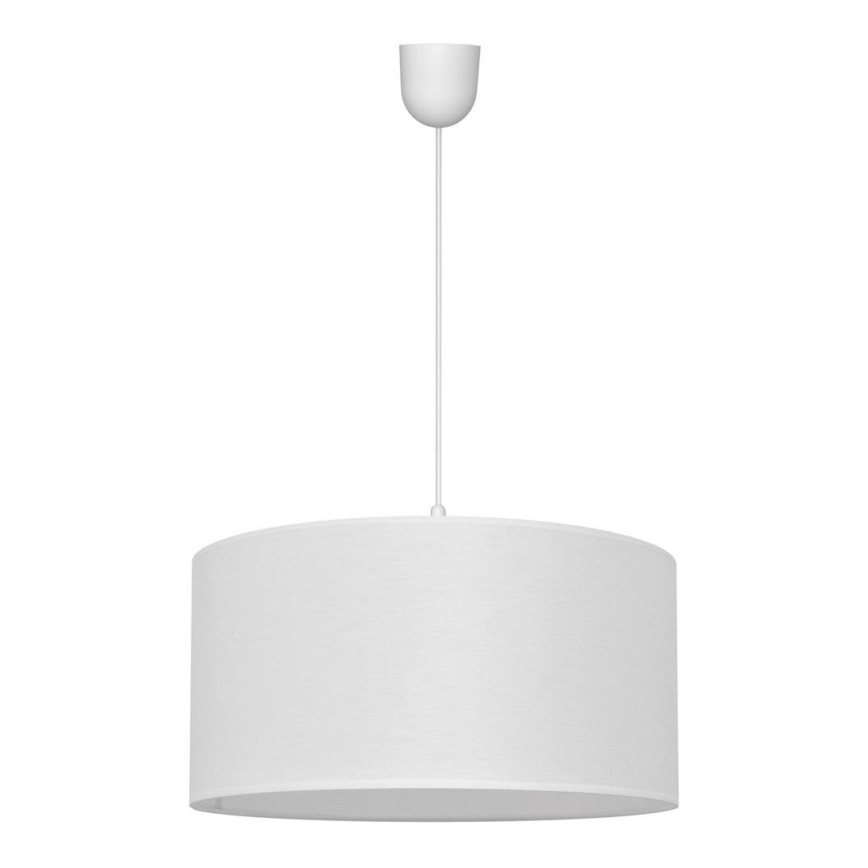 Żyrandol na lince ALBA 1xE27/15W/230V sr. 40 cm biały