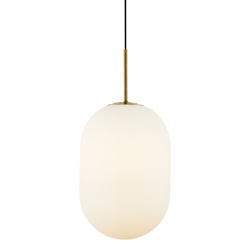 Żyrandol na lince ALIAS 1xE14/40W/230V śr. 24 cm złoty