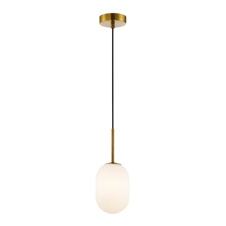 Żyrandol na lince ALIAS 1xG9/8W/230V śr. 12 cm złoty