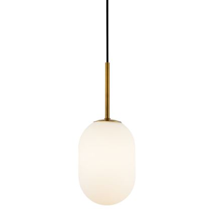Żyrandol na lince ALIAS 1xG9/8W/230V śr. 12 cm złoty