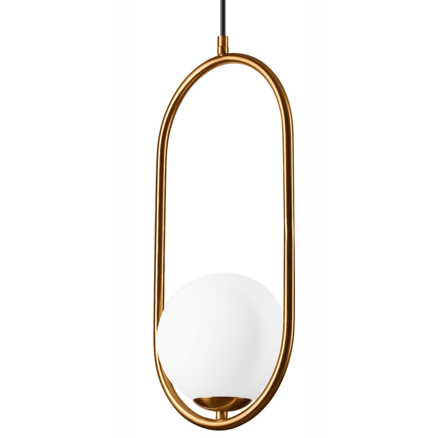 Żyrandol na lince AMBER 1xG9/5W/230V 140 cm