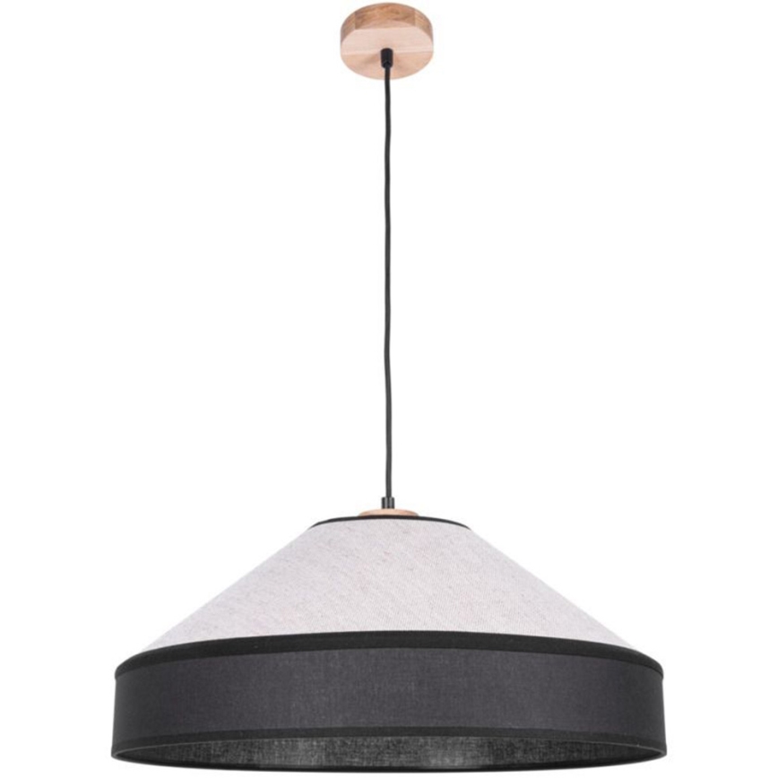 Żyrandol na lince AMIGO 1xE27/60W/230V dąb