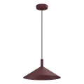Żyrandol na lince ANEGA 1xGX53/15W/230V, średnica 30 cm, burgundowy