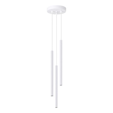 Żyrandol na lince ARCHE 3xG9/8W/230V białe