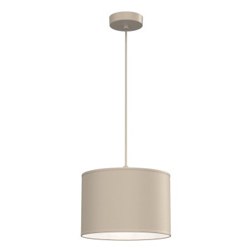 Żyrandol na lince ARDEN 1xE27/15W/230V śr. 25 cm beżowy