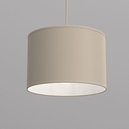 Żyrandol na lince ARDEN 1xE27/15W/230V śr. 25 cm beżowy