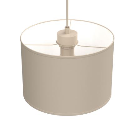 Żyrandol na lince ARDEN 1xE27/15W/230V śr. 25 cm beżowy
