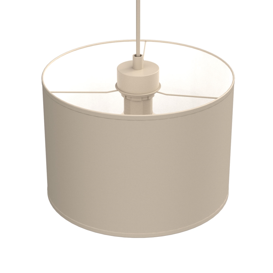 Żyrandol na lince ARDEN 1xE27/15W/230V śr. 25 cm beżowy