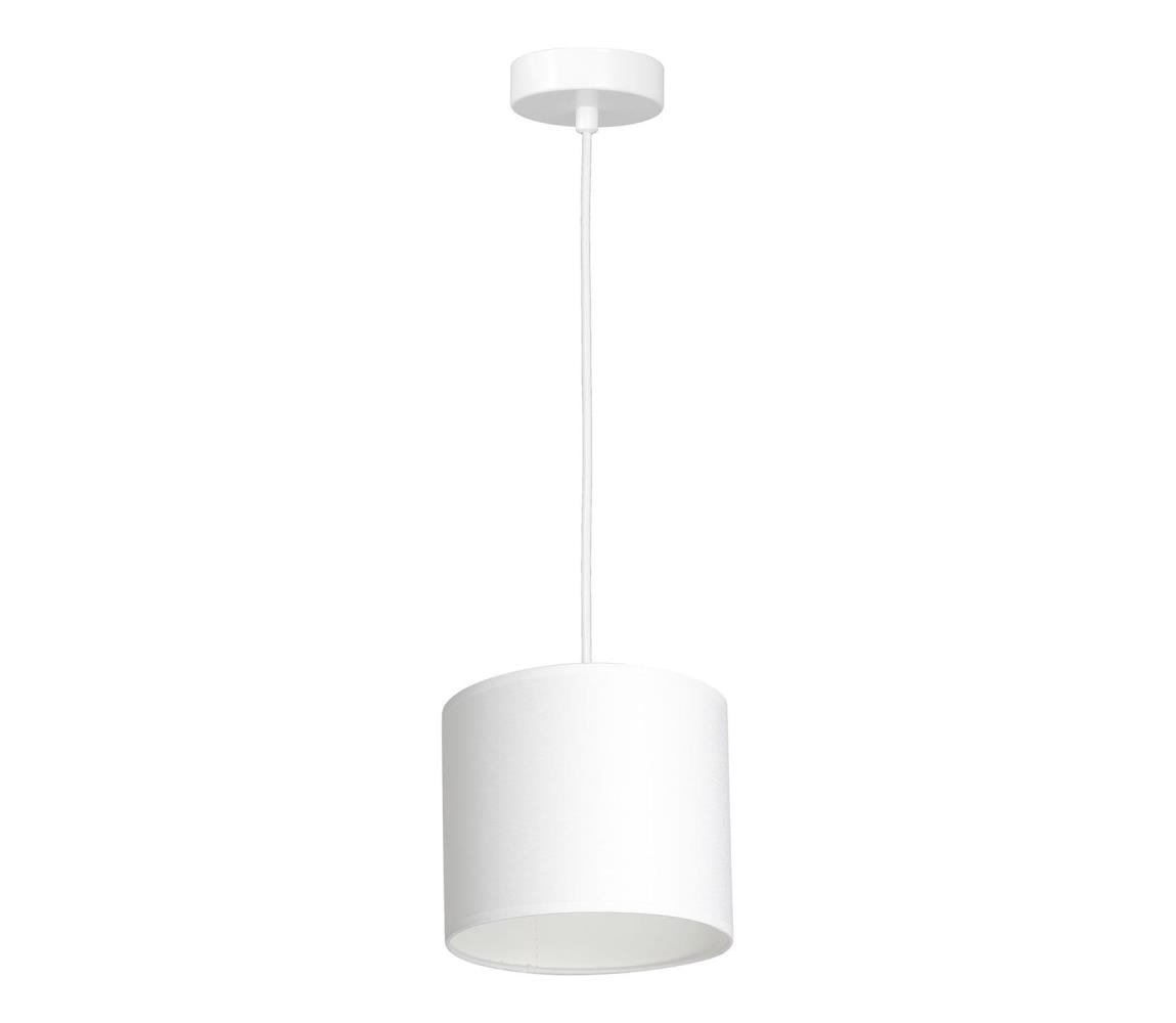 Żyrandol na lince ARDEN 1xE27/60W/230V śr. 18 cm biały