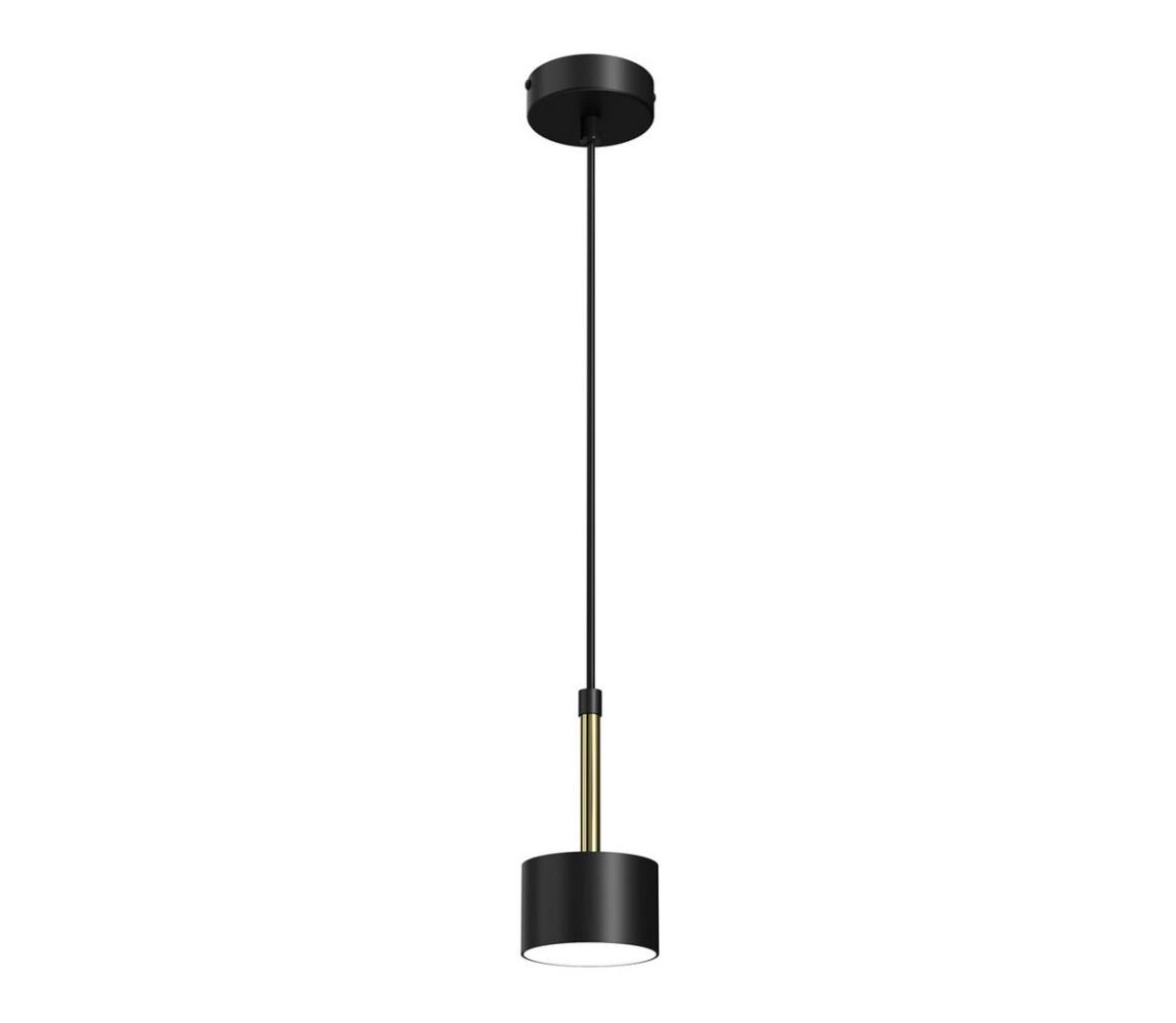 Żyrandol na lince ARENA 1xGX53/11W/230V czarny/gold