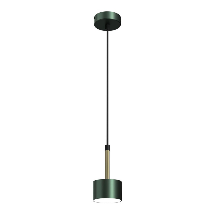 Żyrandol na lince ARENA 1xGX53/11W/230V zielony/gold
