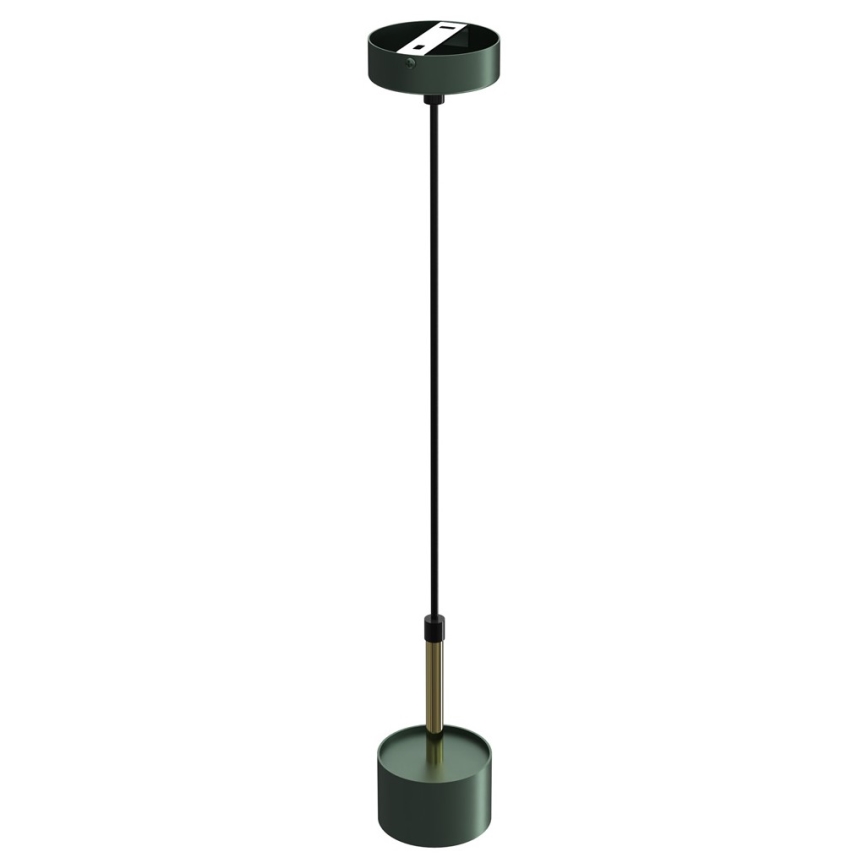 Żyrandol na lince ARENA 1xGX53/11W/230V zielony/gold