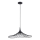 Żyrandol na lince ARIELLE 1xE27/20W/230V śr. 50 cm czarny