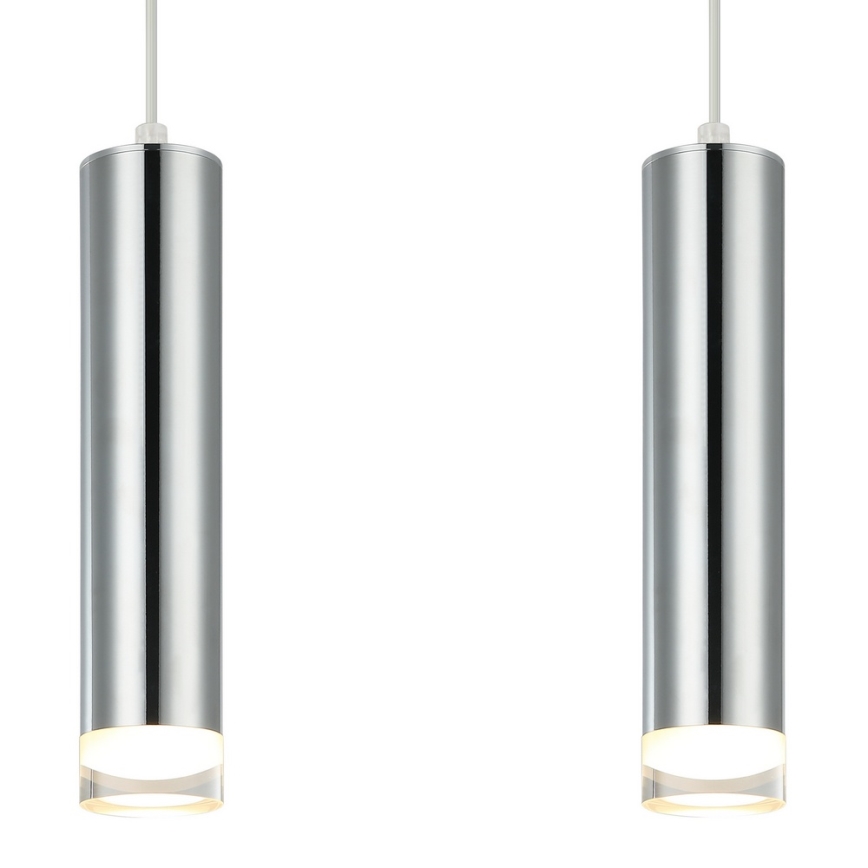Żyrandol na lince ARMIN 2xGU10/10W/230V chrom błyszczący