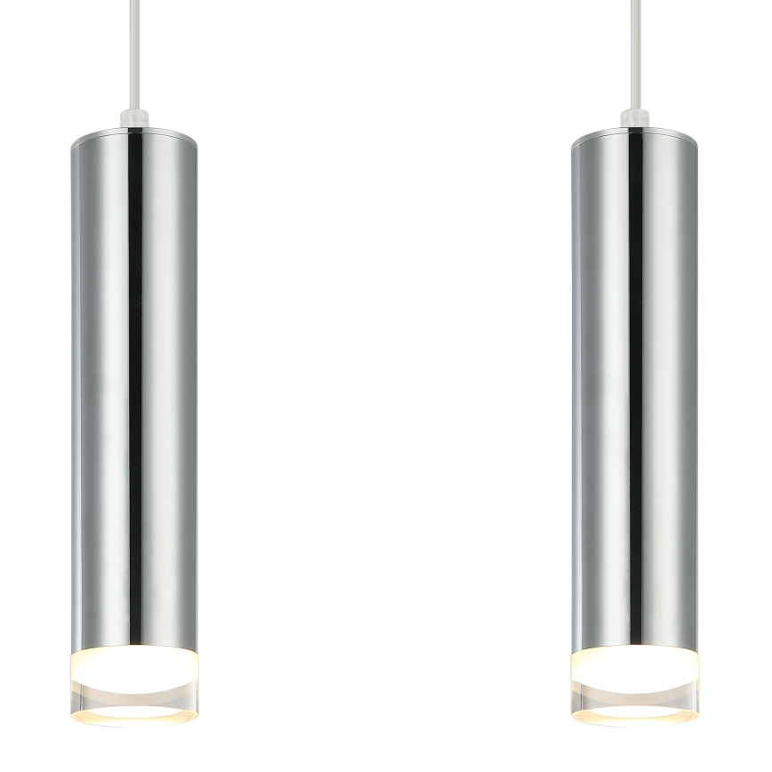 Żyrandol na lince ARMIN 2xGU10/10W/230V chrom błyszczący