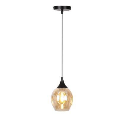 Żyrandol na lince ASPA 1xE27/40W/230V czarny