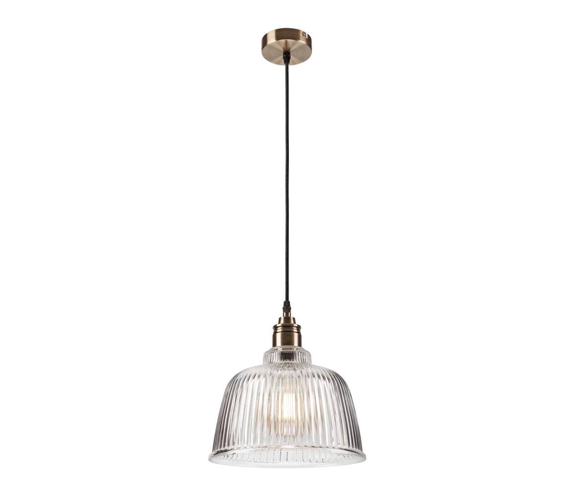 Żyrandol na lince ASTA 1xE27/60W/230V brąz