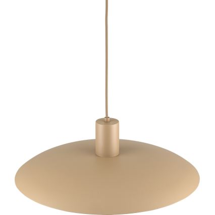 Żyrandol na lince ASTRA 1xE27/15W/230V śr. 41 cm beżowe