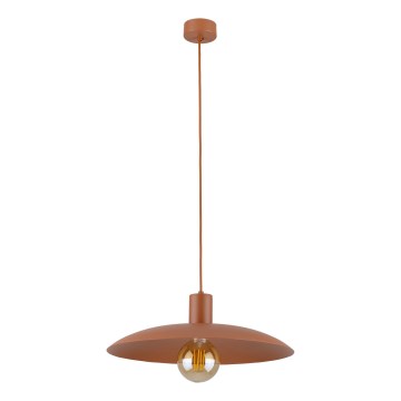 Żyrandol na lince ASTRA 1xE27/15W/230V śr. 41 cm ceglasta