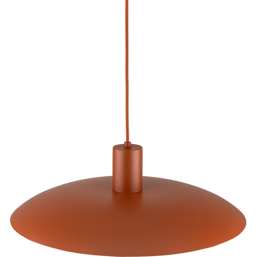 Żyrandol na lince ASTRA 1xE27/15W/230V śr. 41 cm ceglasta