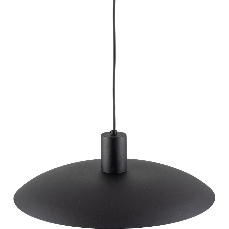 Żyrandol na lince ASTRA 1xE27/15W/230V śr. 41 cm czarne
