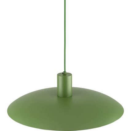 Żyrandol na lince ASTRA 1xE27/15W/230V śr. 41 cm zielony