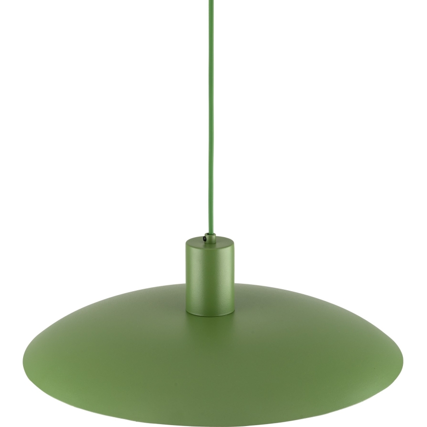 Żyrandol na lince ASTRA 1xE27/15W/230V śr. 41 cm zielony
