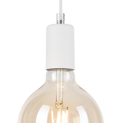 Żyrandol na lince ASTRID 1xE27/60W/230V biały