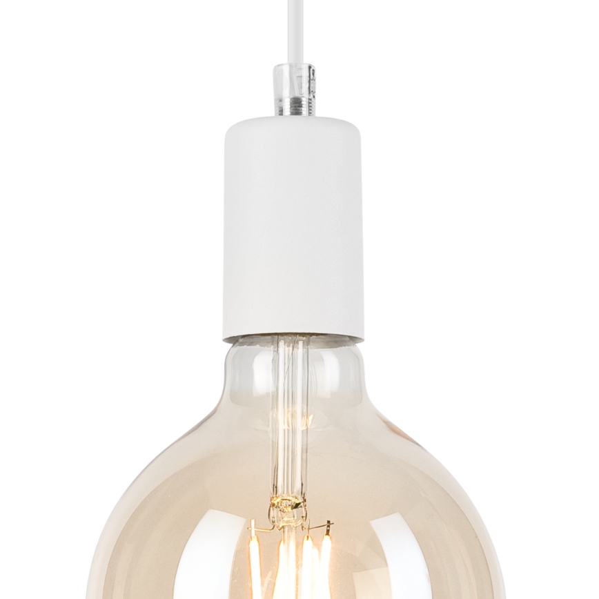 Żyrandol na lince ASTRID 1xE27/60W/230V biały
