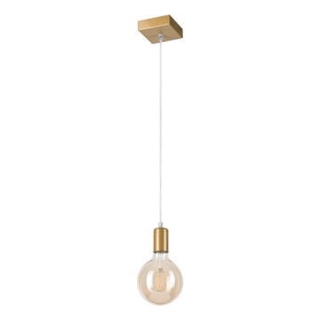 Żyrandol na lince ASTRID 1xE27/60W/230V złoty