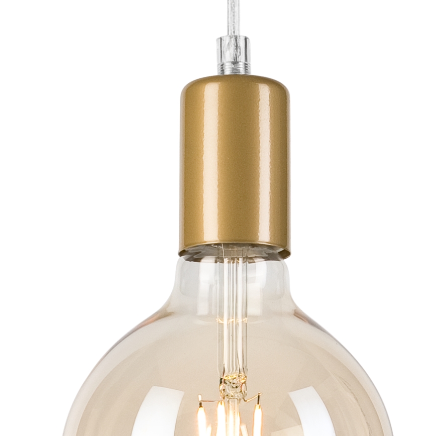 Żyrandol na lince ASTRID 1xE27/60W/230V złoty