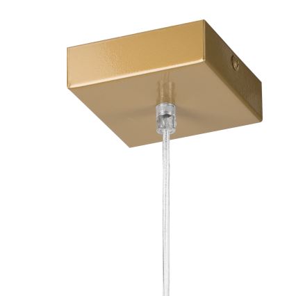 Żyrandol na lince ASTRID 1xE27/60W/230V złoty