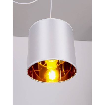 Żyrandol na lince ATLANTA 1xE27/40W/230V biały
