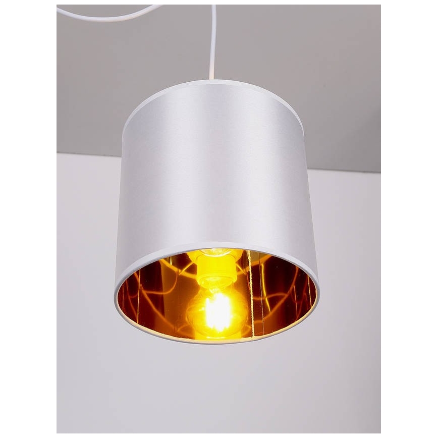 Żyrandol na lince ATLANTA 1xE27/40W/230V biały