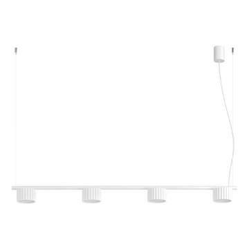 Żyrandol na lince AURA 4xGX53/10W/230V biały