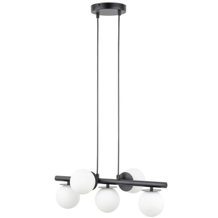 Żyrandol na lince AVOLA 5xG9/12W/230V czarny