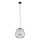Żyrandol na lince BELL 1xG9/12W/230V śr. 24 cm czarny/złoty