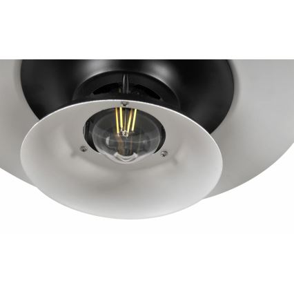 Żyrandol na lince BERIT 1xE27/20W/230V czarny