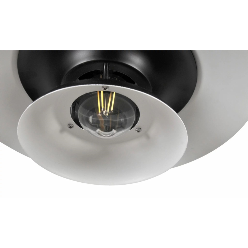 Żyrandol na lince BERIT 1xE27/20W/230V czarny