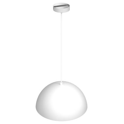 Żyrandol na lince BETA 1xE27/60W/230V d. 35 cm biały