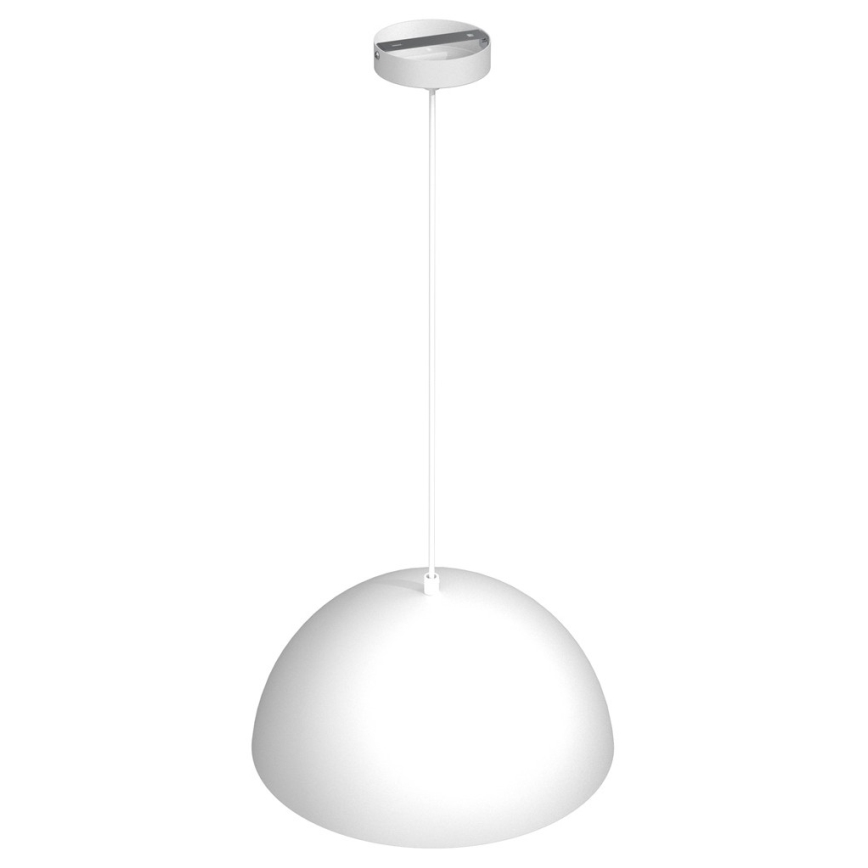 Żyrandol na lince BETA 1xE27/60W/230V d. 35 cm biały